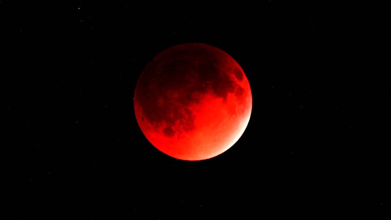 Red Eclipse Moon
